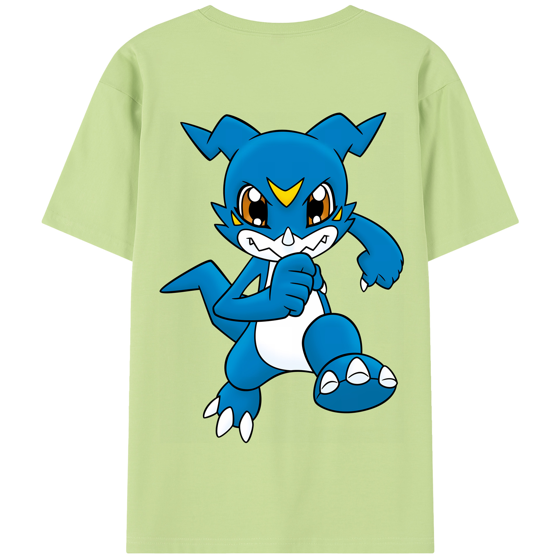 （画像用） Digimon デジタルモンスター/デジモン 綿100％半袖Tシャツ（背面プリント）